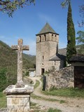 Eglise romane dans les Gorges de la Dourbie